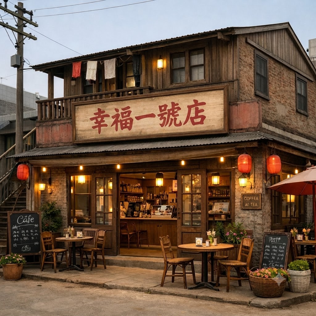 1929年火災による再建後の幸福1号店